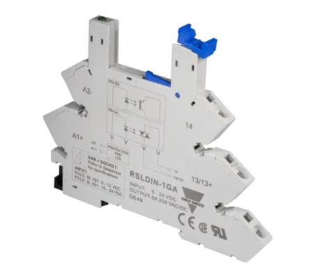 RSLDIN-1GAX10 Carlo Gavazzi DIN Adapter for Solid State Relays,