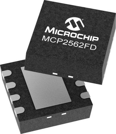MCP2562FDT-E/MF Microchip , CAN Transceiver 2Mbps ISO 11898-2, 8-Pin DFN