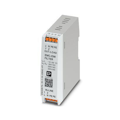 1292328 Phoenix Contact 1A 230 V ac, DIN Rail EMC Filter, Single Phase