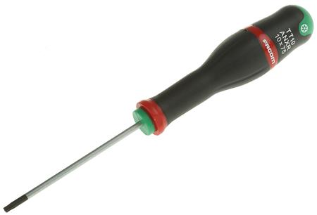 ATXR10X75 Facom Torx  Screwdriver, T10 Tip, 75 mm Blade, 184 mm Overall