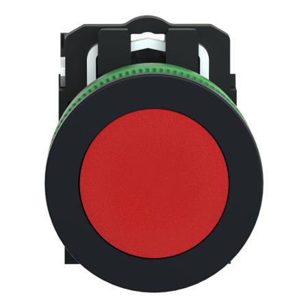 XB5FA42 FLUSH MOUNT RED PUSHBUTTON 1NC