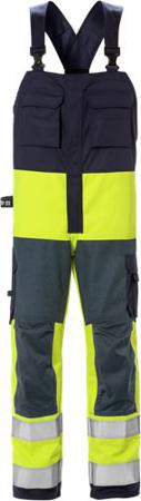 126510-171-133 Fristads 126510 Navy, Yellow Bib & Brace Flame Resistant 108 cm C58