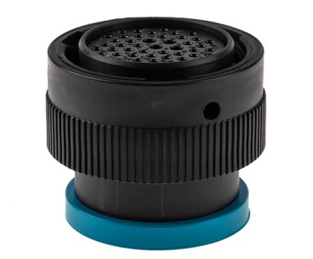 HDP26-24-47SE-L017 Deutsch HD20 Series, 47 Pole Cable Mount Connector Plug, IP67, 24 Shell Size, Female Contacts, Bayonet Mating