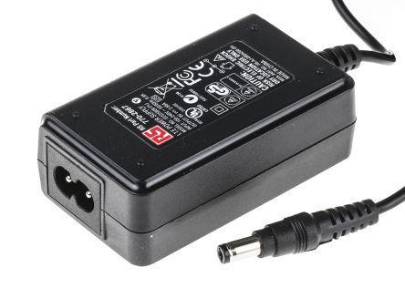 770-2867 RS Pro 25W Desktop Power Supply, 135 → 370 V dc, 90 → 264 V ac, 9V dc 2.77A Output Level V 1 Output