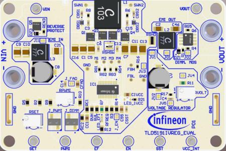 TLD5191IVREGEVALTOBO1 Infineon  Dev Kit