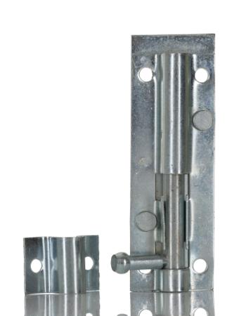 254-9975 RS PRO Steel Zinc Door Bolt