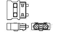 1123445-1 TE Connectivity, 11234, OPTIMATE Connectors Fibre Optic Connector