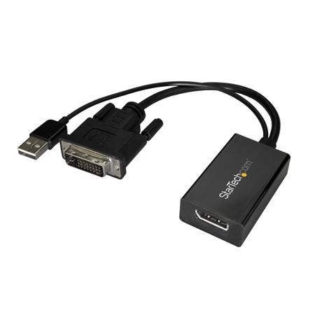 DVI2DP2 StarTech.com DVI-D to DisplayPort Adapter, 254mm Length - 1920 x 1200 Maximum Resolution