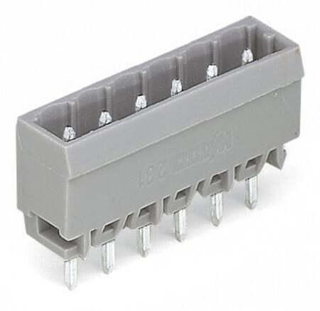 231-136/001-000 WAGO 231 Series Straight PCB PCB Header, 6 Contact(s), 5 mm Pitch, 1 Row