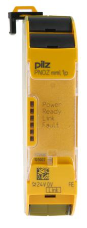 772020 Pilz PNOZ mml1p Safety Controller, 32 Safety Inputs, 32 Safety Outputs, 24 V dc