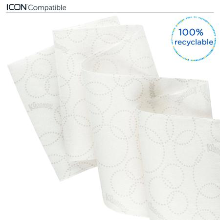 6782 KLEENEX Kleenex Ultra Rolled White Paper Towel, 200 x 19.1mm, 2-Ply