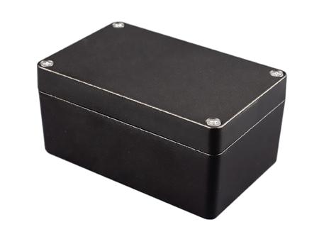 1550Z115BK Hammond 1550Z Series Aluminium General Purpose Enclosure, IP66, 149 x 109 x 66mm