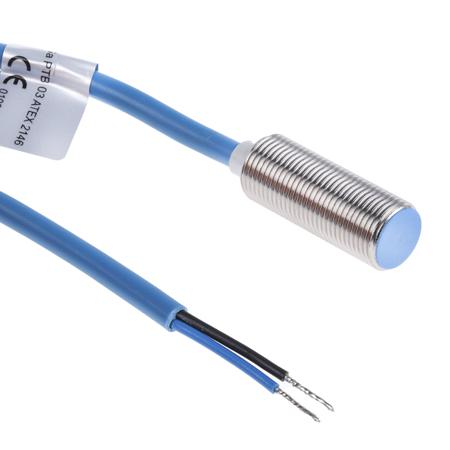 IFRM-12X9503 Baumer NAMUR Inductive Sensor 2 mm Detection Range, Barrel 30mm length, 5 → 30 V dc, IP67