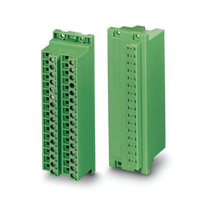 2285593 Phoenix Contact 5, FRONT-SFL 2 Series Terminal Strip, 32-Way, 4A, 30 → 12 AWG Wire, Screw Termination