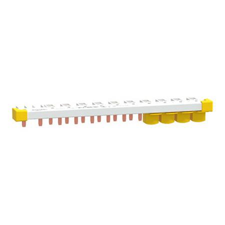 SEPNB112 Schneider Electric Easy9 1+N Phase Busbar, 230V ac, 9 mm, 18 mm Pitch
