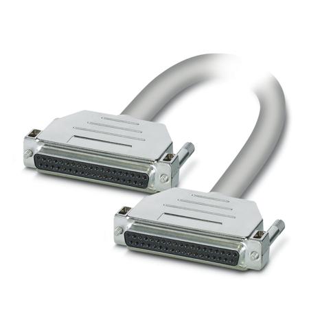 2902074 Phoenix Contact Female 37 Pin D-sub to Female 37 Pin D-sub Serial Cable, 25m, CABLE-D37SUB/B/B Series