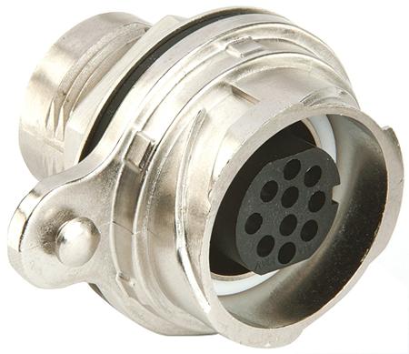 PXM7012/03P/ST Bulgin Circular Connector, 3 Contacts, Front, Plug, Male, IP66, IP68, IP69K, Buccaneer 7000 Series