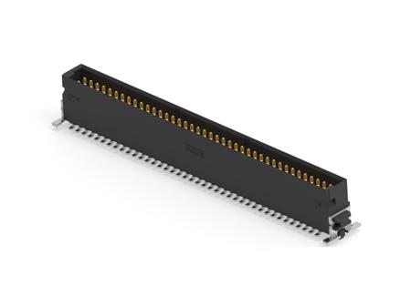 244858-E ERNI 244858 Series Vertical Surface Mount PCB Header, 80 Contact(s), 1.27mm Pitch, 2 Row(s), Shrouded