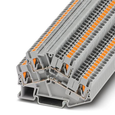 1026165 Phoenix Contact  PTTBS 2.5-DIO/O-U CUS Series Grey, 0.14 → 4mm², Push In Termination