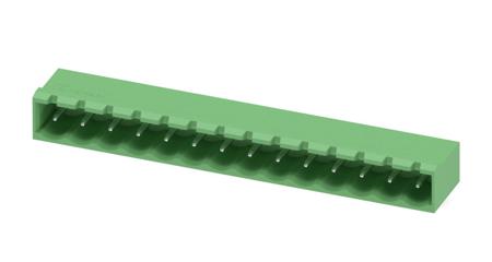 1757365 Phoenix Contact, 5.08mm Pitch, MSTBA 2.5/14-G-5.08, 14 Way, Right Angle, Pluggable Terminal Block, Header, Through