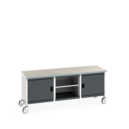 41002120-19V Bott 41002120.19V Portable Sheet Steel Workbench, 840mm x 750mm x 2000mm