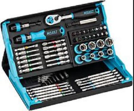 953HP HAZET 47-Piece 1/4 in Square Socket Set