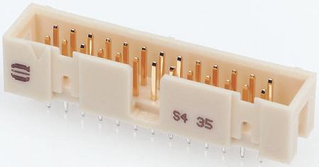 09195146324 HARTING SEK 19 Series Straight Through Hole PCB Header, 14 Contact(s), 2.54 mm Pitch, 2 Row, Shrouded