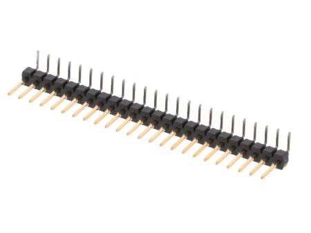 90121-0784 Molex 90121 Series Right Angle Through Hole PCB Header, 24 Contact(s), 2.54 mm Pitch, 1 Row, Unshrouded