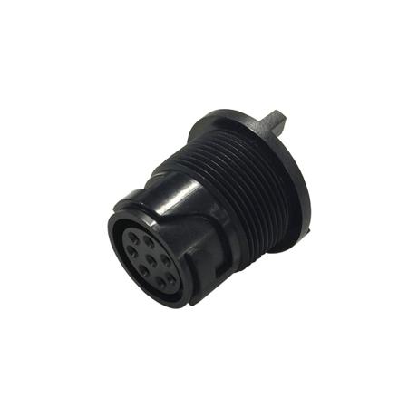 PXP4013/06P Bulgin Circular Connector, 6 Contacts, PCB, Miniature Connector, Socket, Male, IP66, IP68, IP69K, Buccaneer 4000 Series