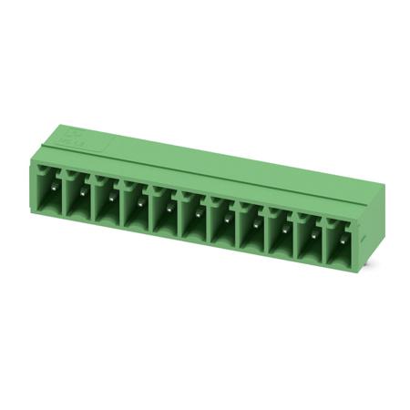 1844304 Phoenix Contact MC Series Straight Wave Soldering Mount PCB Header, 11 Contact(s), 3.5 mm Pitch, 1 Row