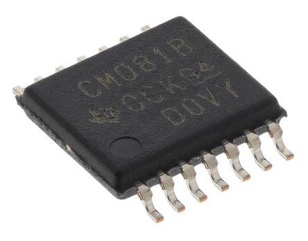 BQ34Z100PW-G1 Texas Instruments , Battery Fuel Gauge IC, 2.7 V to 4.5 V Input 2.3 V Output 250 mA, TSSOP 14-Pin