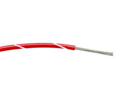 267-5782 Red/White 0.5 mm² Hook Up Wire, 16/0.2 mm, 100m, PVC Insulation