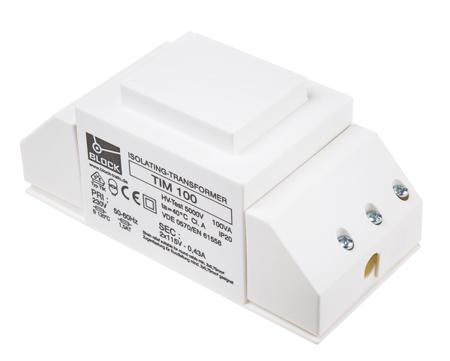 TIM 100 Block 100VA 2 Output Chassis Mounting Transformer, 2 x 115V ac