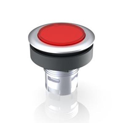 1.65.126.011/1300 RAFI Red Push Button Lamp for Use with Push Button