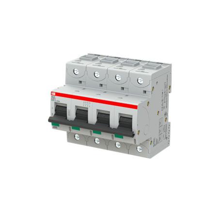 2CCS864001R1105 ABB S804S MCB, 4P, 10A, UC-B, 1000V DC, 50 kA Breaking Capacity