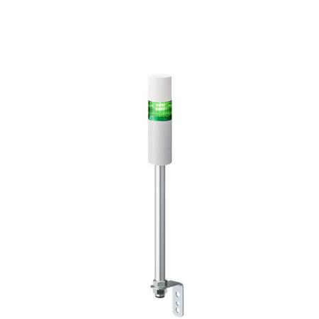 LR5-102LEBW-G Patlite LR5 Series Green Buzzer Signal Tower, 1 Lights, 24 V dc, Pole Mount