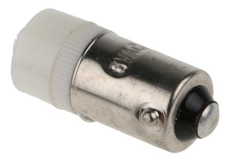 LE-BA9S-6W LED Reflector Bulb, BA9s, White, 9 mm Lamp, 9.6mm dia., 6 V ac/dc