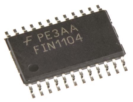 FIN1104MTC onsemi , LVDS Repeater Quad LVDS, 24-Pin TSSOP