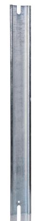 248-1135 RS PRO Steel Unperforated DIN Rail, Top Hat Compatible, 310mm x 35mm