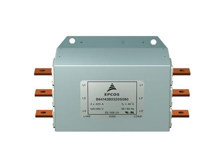 B84143B0600S080 EPCOS, B84143B 1.6kA 300/520 V ac, Through Hole EMC Filter, Busbar 3 Phase