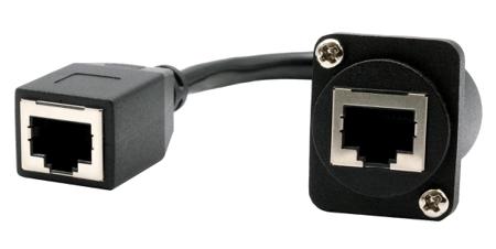 EX-49160 Exsys RJ45 Female Female to RJ45 Female Female Interface Adapter