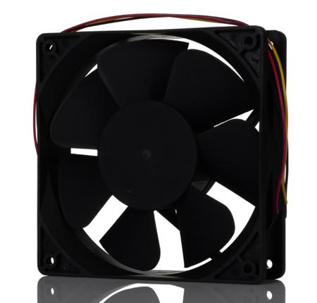 144-4132 RS Pro Axial Fan, 120 x 120 x 32mm, 107cfm, 5.28W, 24 V dc