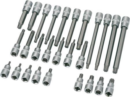 SR-20-12 SAM Torx Screwdriver Bit, 1/2 in Tip, 1/2 in Drive, Torx Drive, 200 mm Overall
