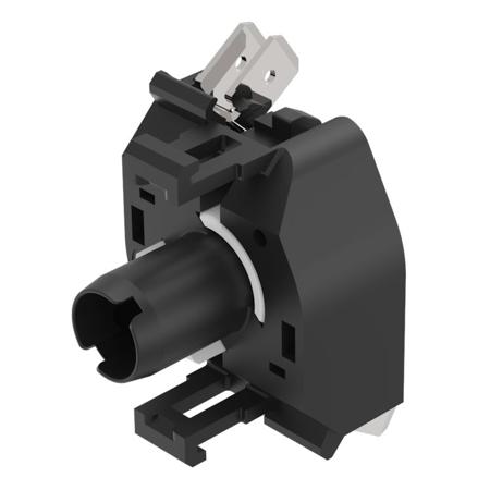 704.951.1/D EAO Series 04 Series Lighting Unit for Use with Push Button Contact Block, Plug In Terminal