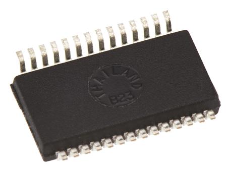 MCP23S17-E-SS Microchip MCP23S17-E/SS, 16-channel I/O Expander 5MHz, Serial-SPI, 28-Pin SSOP