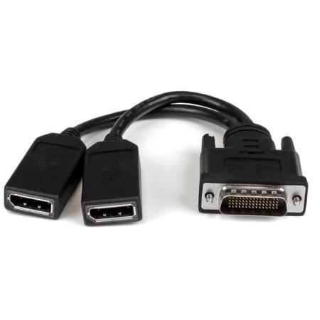 DMSDPDP1 StarTech.com 2 port DMS-59 to DisplayPort Adapter Cable, 200mm Length - 3840 x 2160 Maximum Resolution