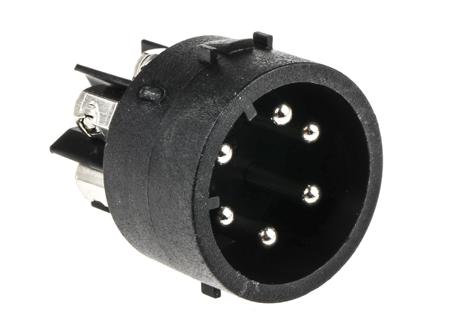 SA3243 Bulgin Male Connector Insert 6 Way for use with Mini Buccaneer Connector