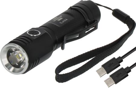 1173750005 brennenstuhl LED LED Torch Black - Rechargeable 400 lm, 29 mm