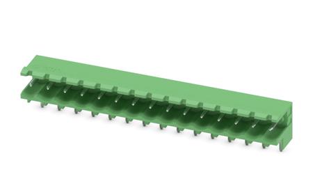 1735756 Phoenix Contact, 5.08mm Pitch, MSTBW 2.5/15-G-5.08, 15 Way, Pluggable Terminal Block, Header, Solder Termination,