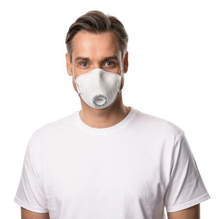 M20-2405 Moldex Moldex 2405 Classic Series Disposable Respirator for General Purpose Protection, FFP2, Valved, Moulded 20 per
